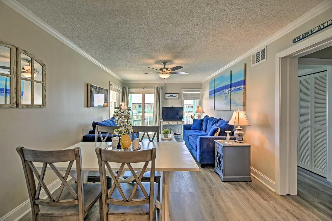 Walk To Beach Ocean-View Atlantic Beach Condo! Eksteriør billede