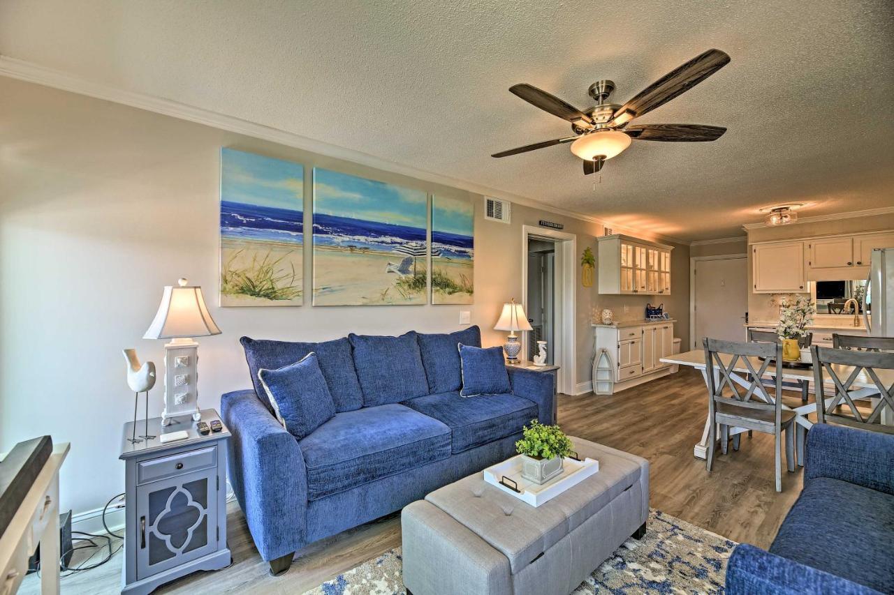 Walk To Beach Ocean-View Atlantic Beach Condo! Eksteriør billede