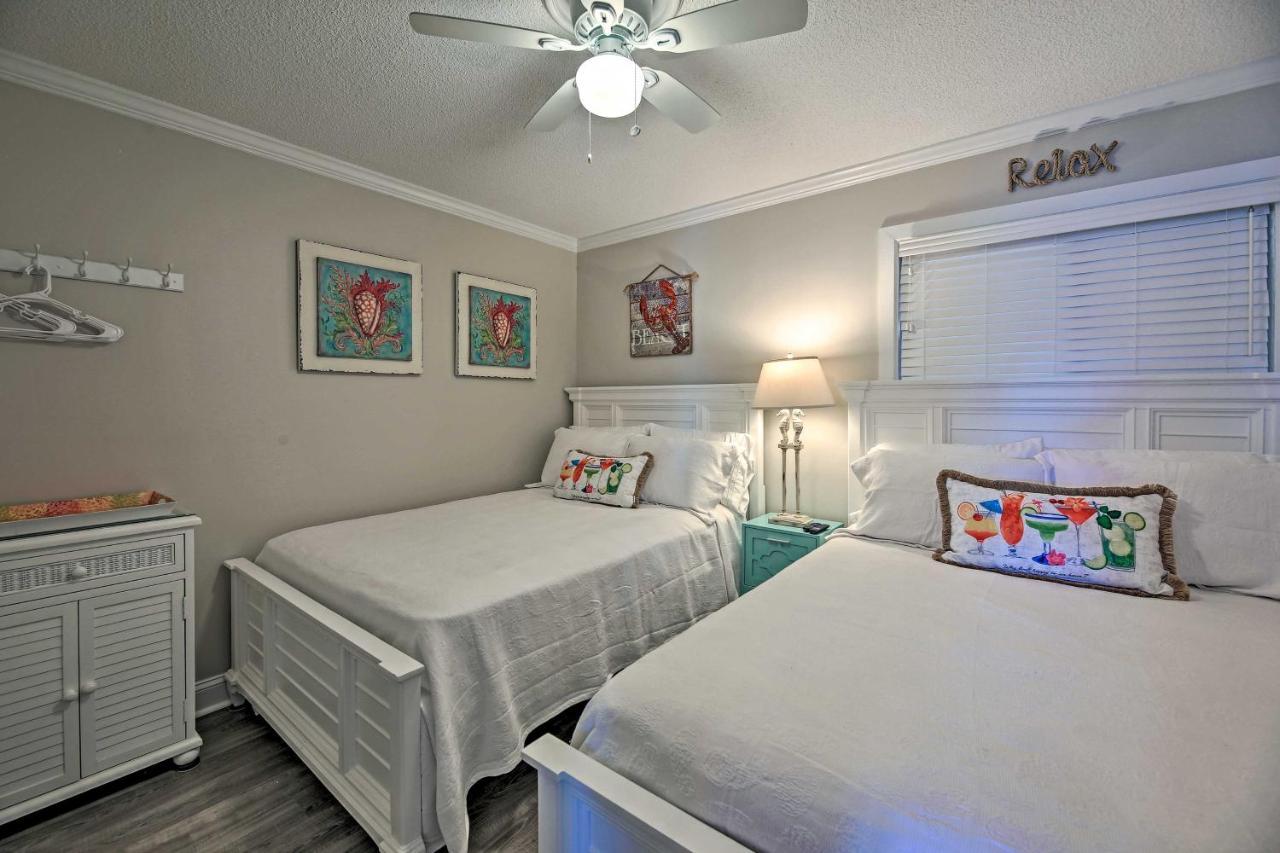 Walk To Beach Ocean-View Atlantic Beach Condo! Eksteriør billede