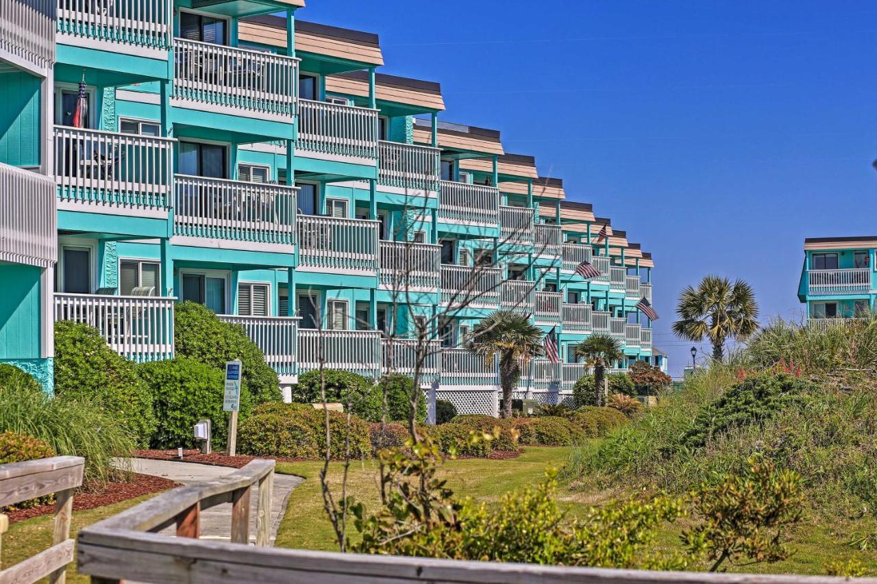Walk To Beach Ocean-View Atlantic Beach Condo! Eksteriør billede