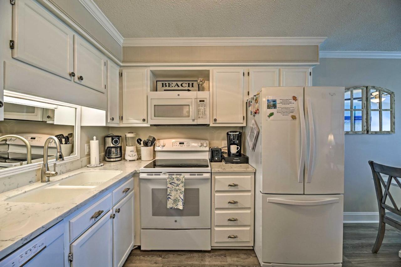 Walk To Beach Ocean-View Atlantic Beach Condo! Eksteriør billede