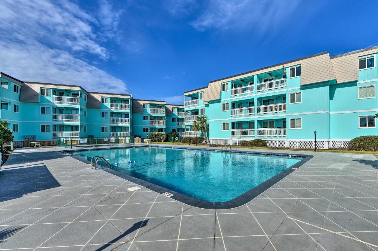 Walk To Beach Ocean-View Atlantic Beach Condo! Eksteriør billede
